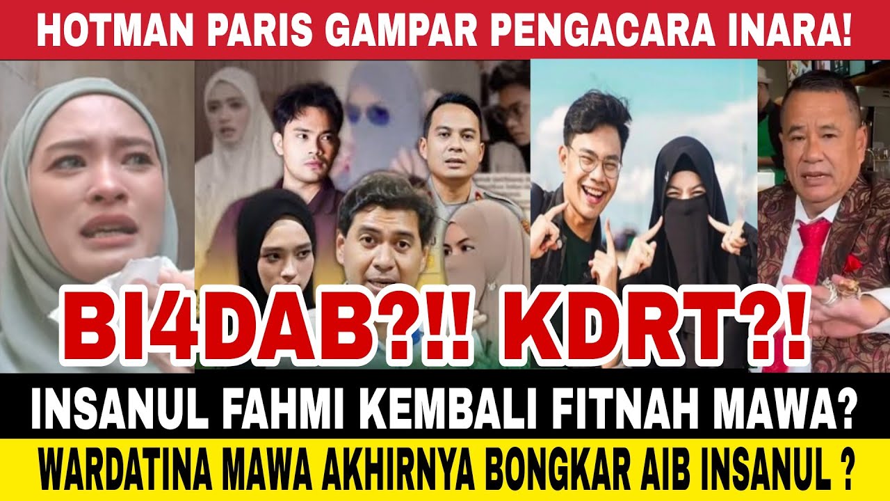 Wardatina mawa akhirnya bongkar aib insanul fahmi. Pengacara Inara rusli di gampar hotman paris!!