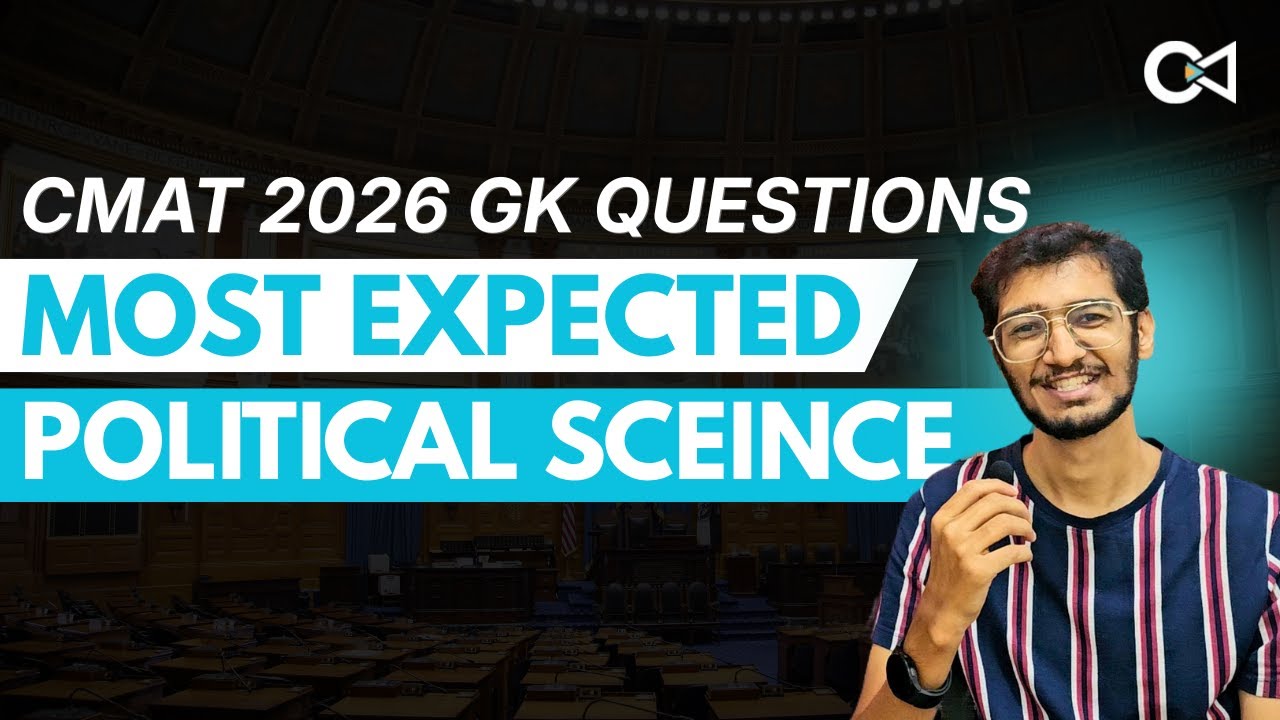 MOST EXPECTED POLITICAL SCIENCE Questions for CMAT 2026 | CMAT GK Questions