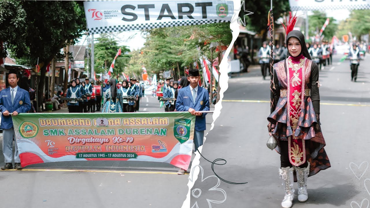 JUARA 3 NON BRASS !! LAMUNAN VERSI ATRAKSI DRUMBAND SMK ASSALAM DURENAN KABUPATEN TRENGGALEK 2024