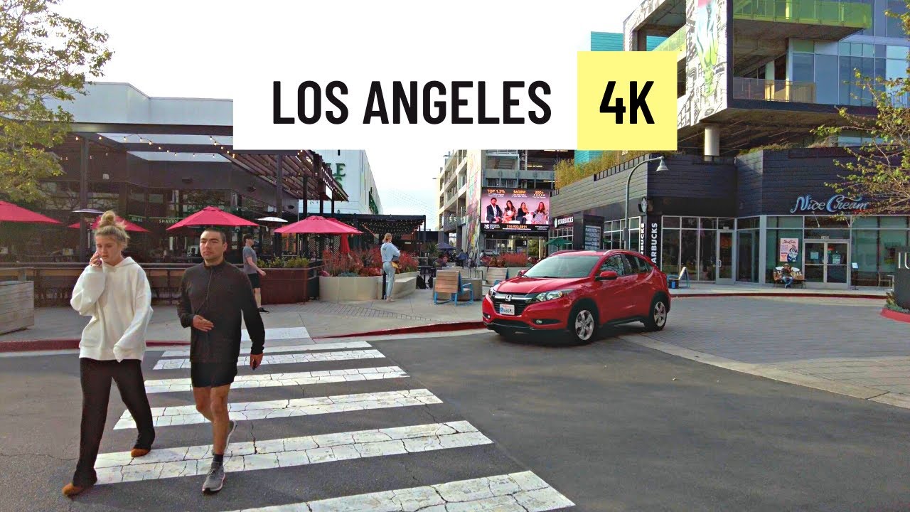 Playa Vista walk 🇺🇸 Los Angeles California 2023 4K 60fps