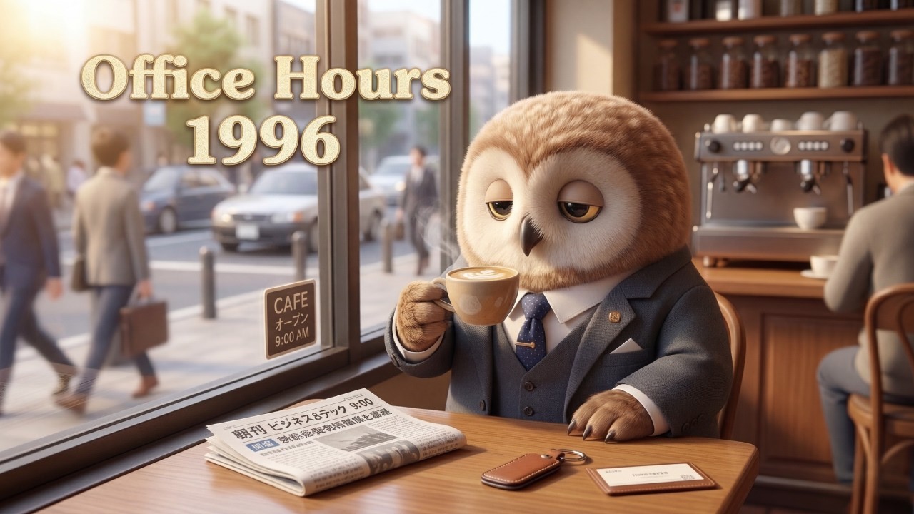 【フリーBGM】Office Hours 1996 朝のオフィスジャズ | Morning Office Jazz for Work