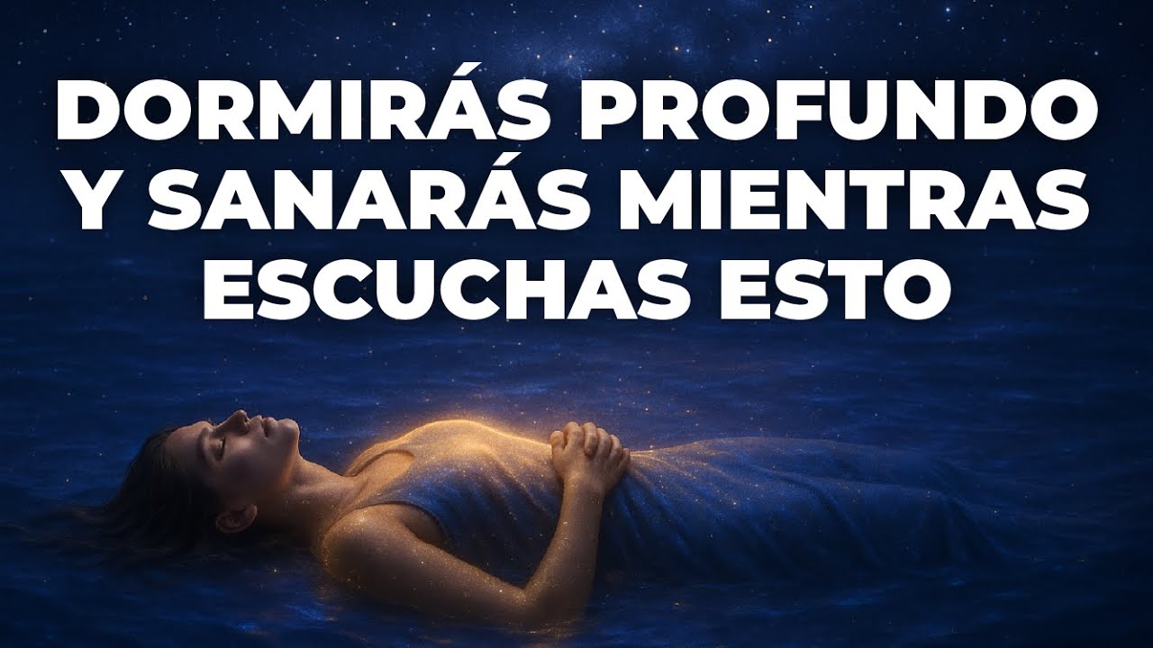 🎧🎙️DUERMO PROFUNDO - El universo te sana mientras duermes. Canto para descansar y despertar en paz
