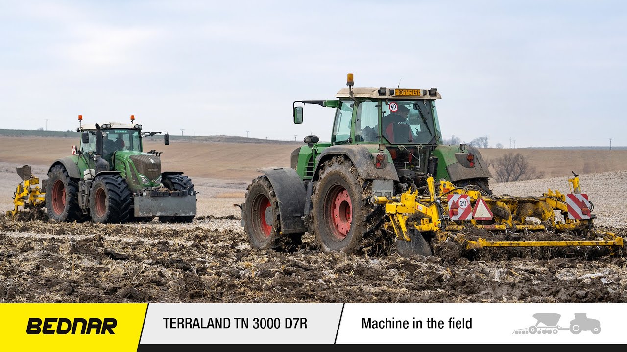 2x Чизельный плуг BEDNAR TERRALAND TN 3000 D7R