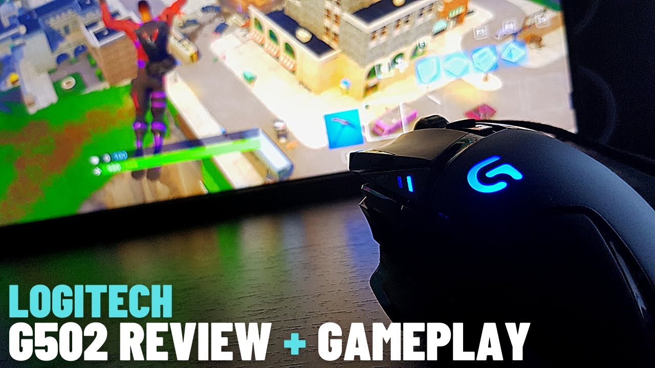 Logitech G502 Review + Gameplay (Hand Cam)