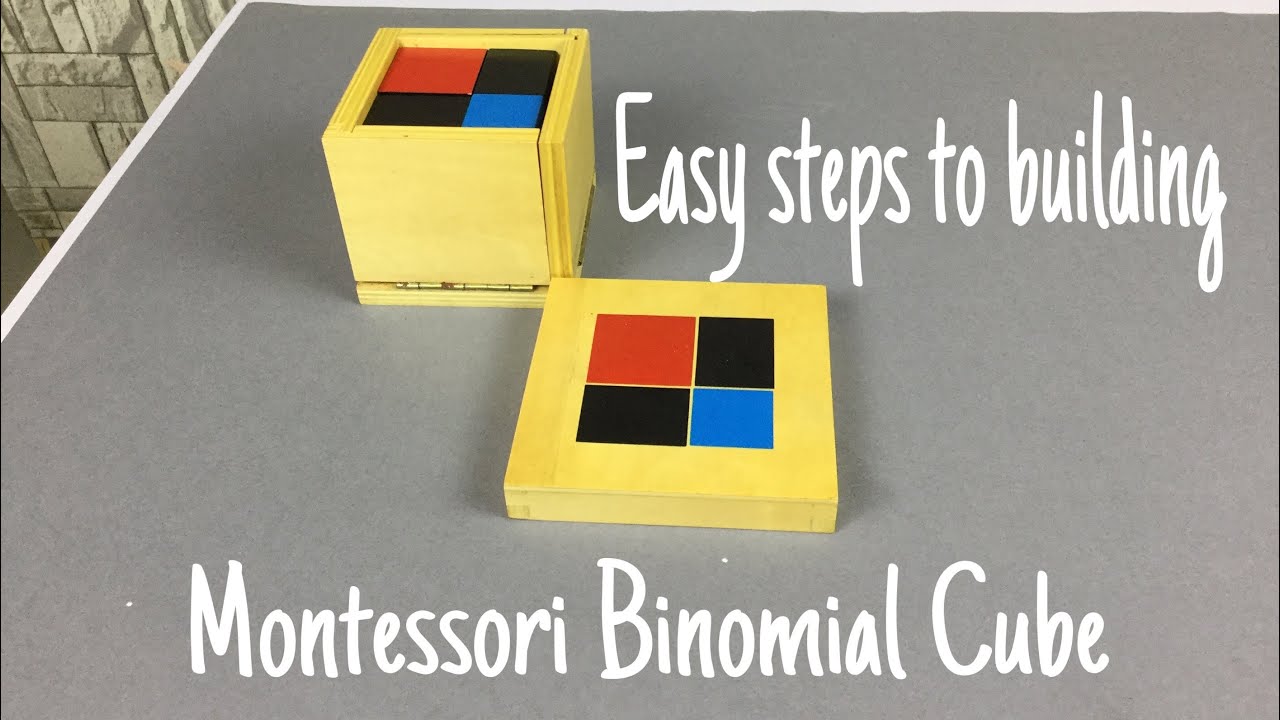 Montessori Binomial Cube