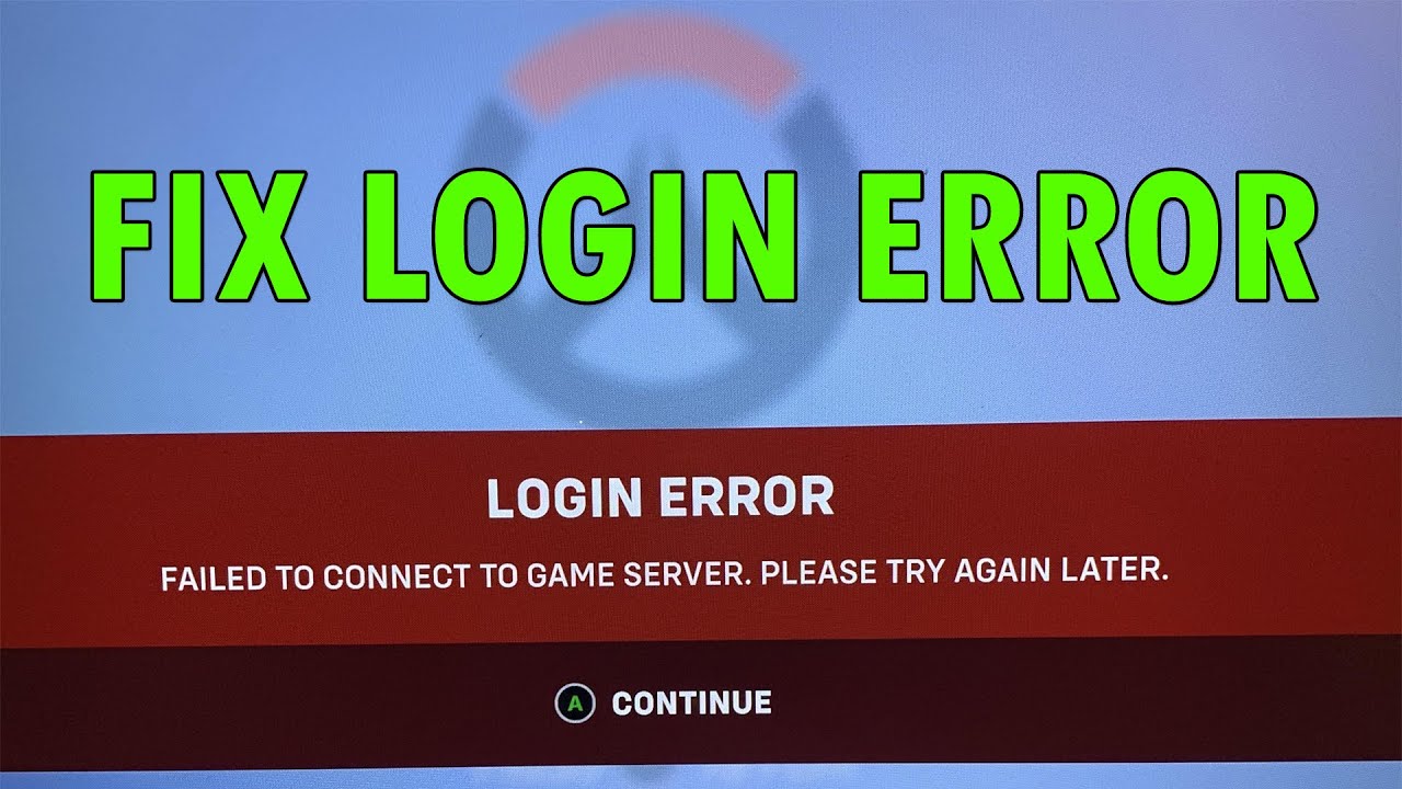 How To Fix Overwatch 2 Login Error Failed To Connect To Server