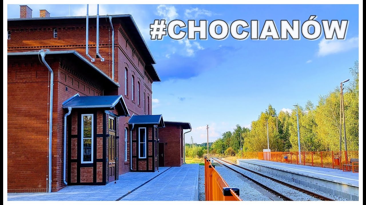Kolej na Chocianów - rewitalizacja dworca kolejowego