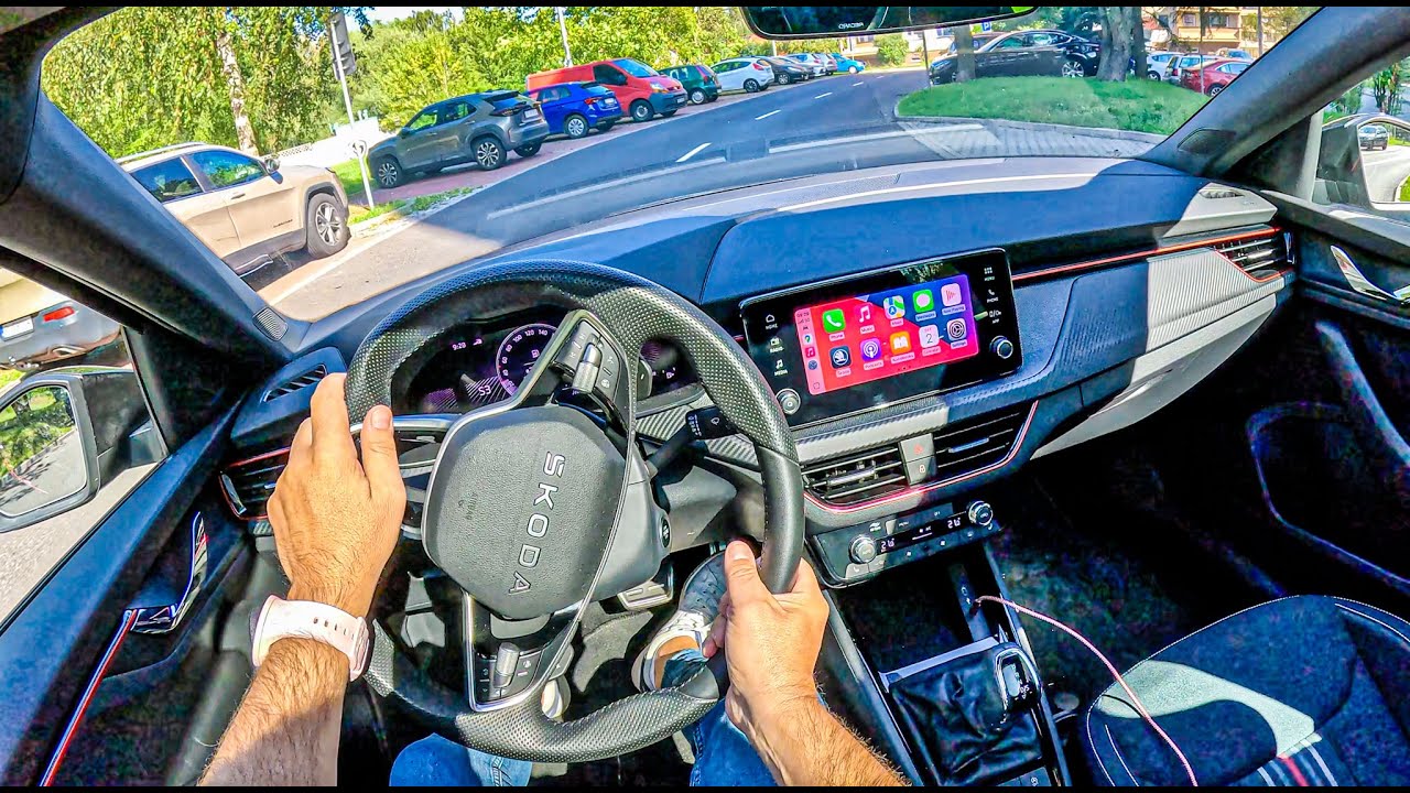 NEW Skoda Scala Monte Carlo (1.5 TSI 150hp) | POV Test Drive #2727 Joe Black