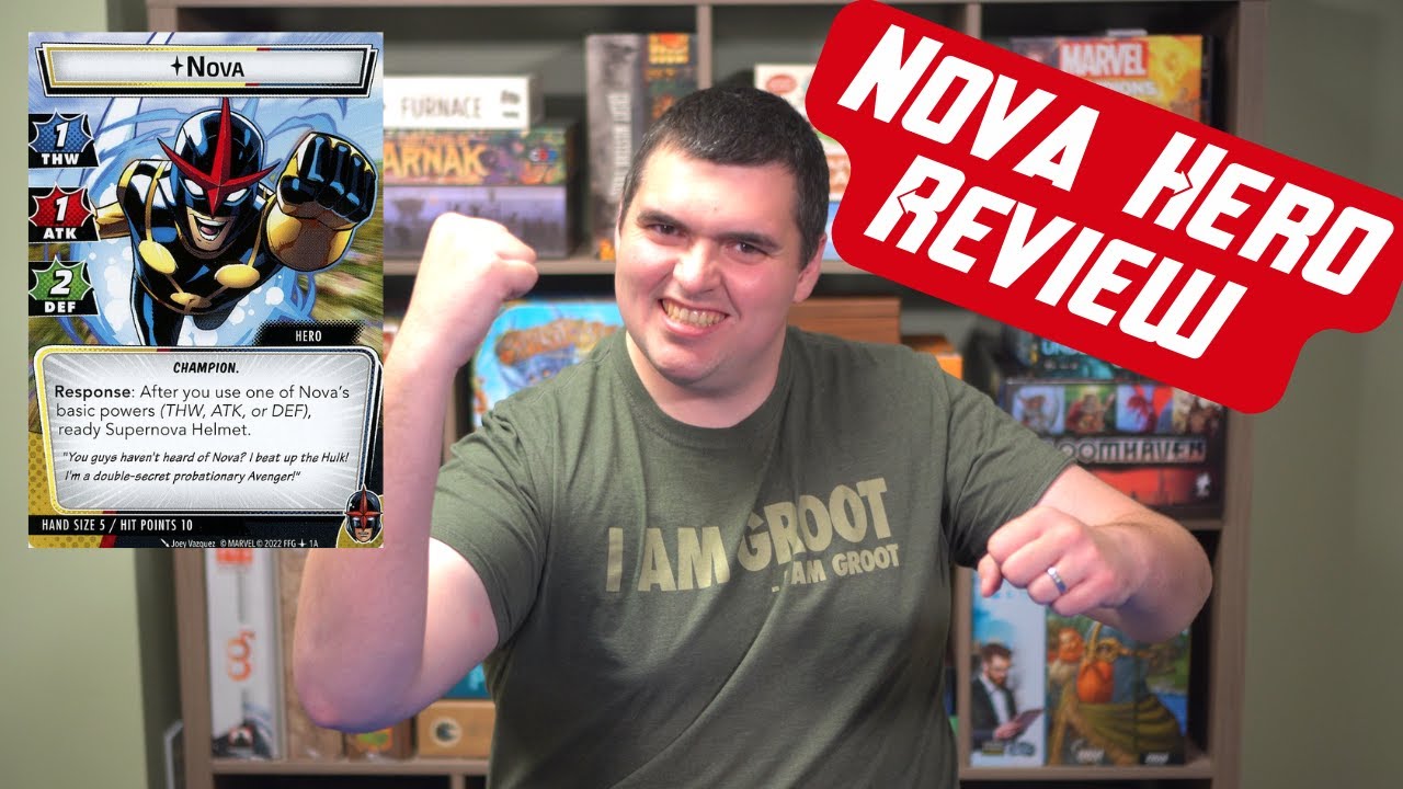 Nova Review Marvel Champions - Hero Spotlight