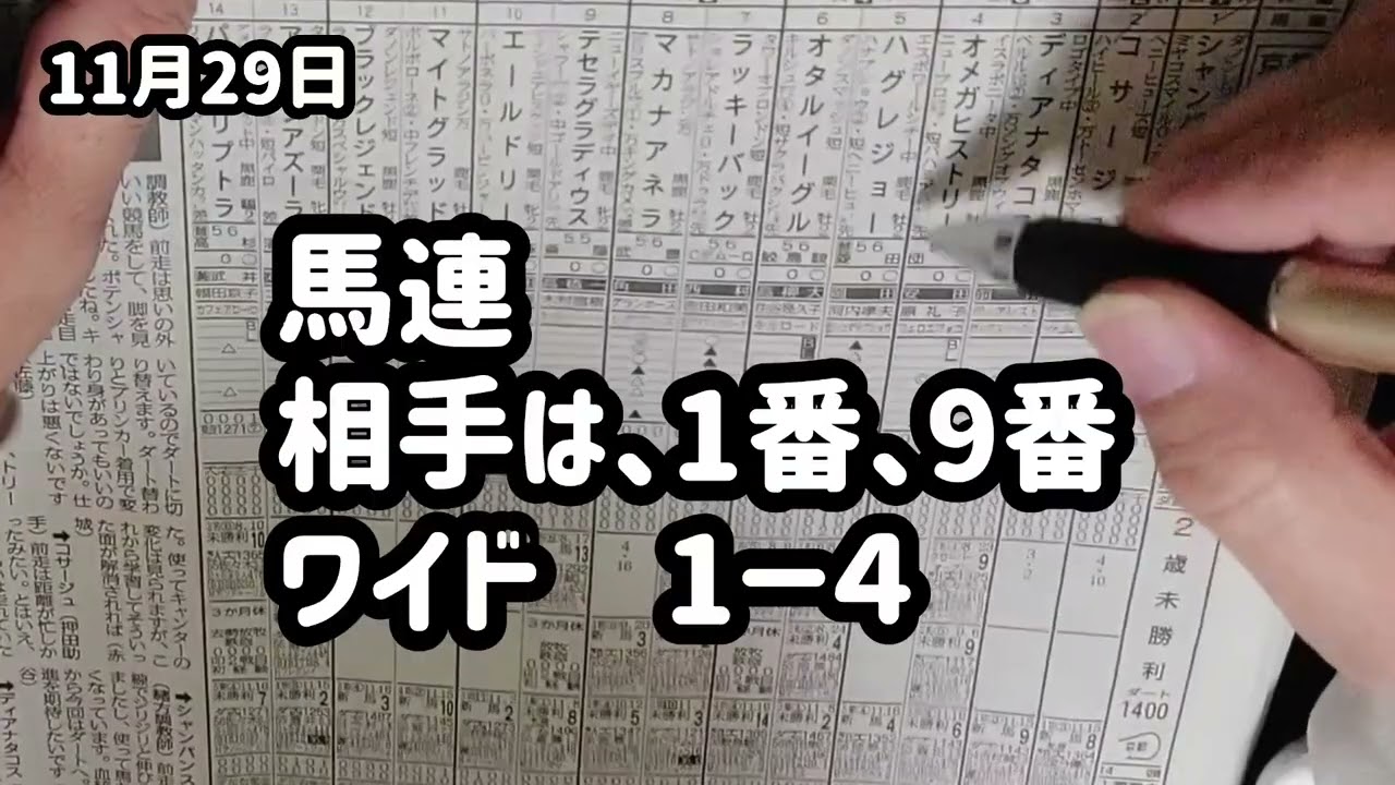 【馬券予想🐎】少ないお小遣いの中で５レース分の馬券予想してみた✏️