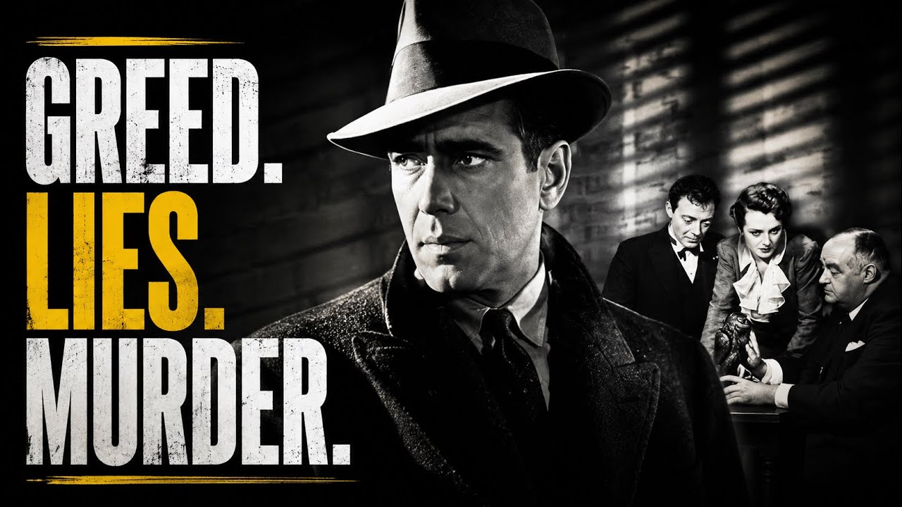 The Maltese Falcon (1941) - Humphrey Bogart in a Noir Classic Masterpiece