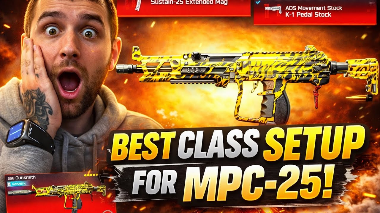Best Class Setup For MPC 25  AFTER UPDATE  BO7