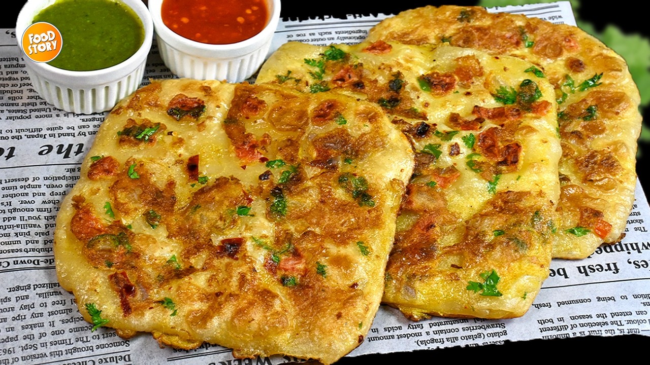 The BEST Crispy Egg Paratha Recipe,Kid's Favorite Anda Paratha By Samina Food Story