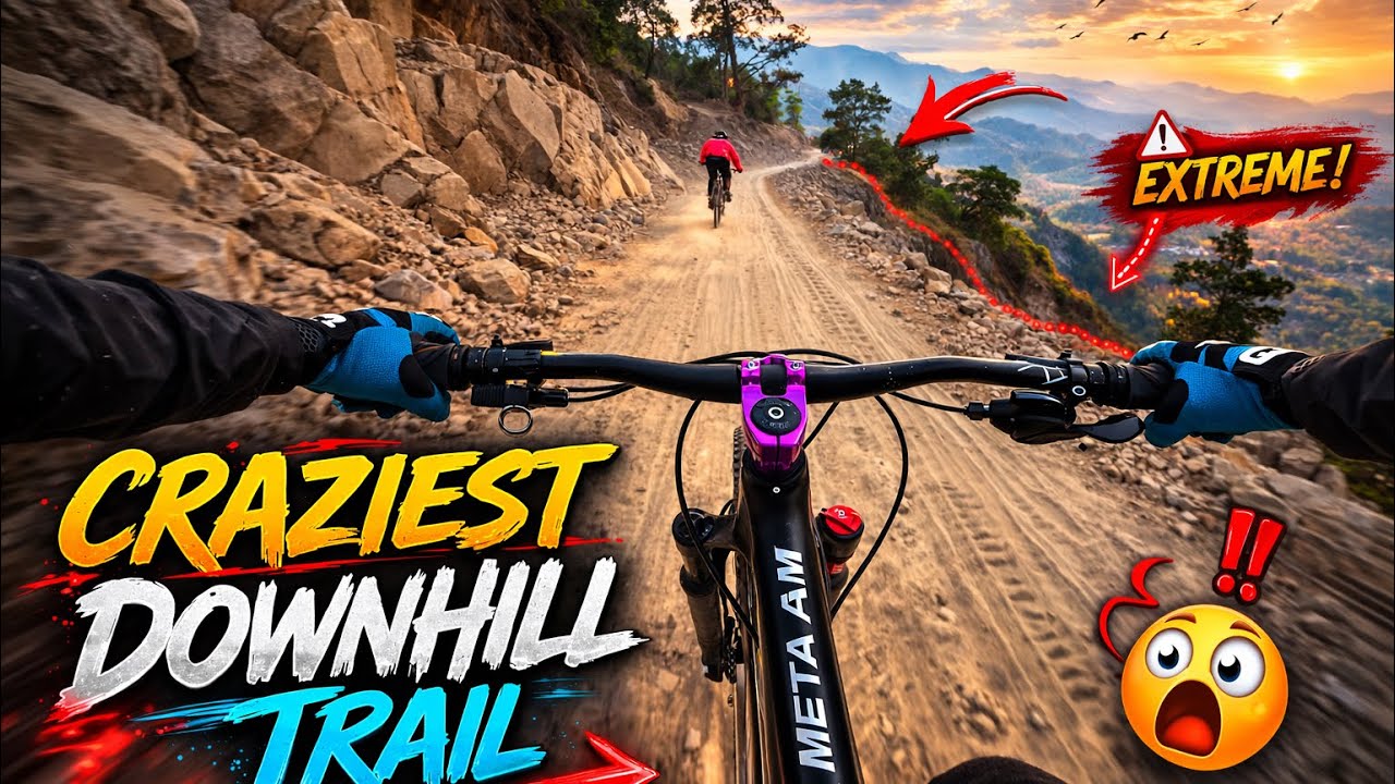 Chulipokhari Downhill Trail – One of the Wildest Rides in Nepal  ♥️