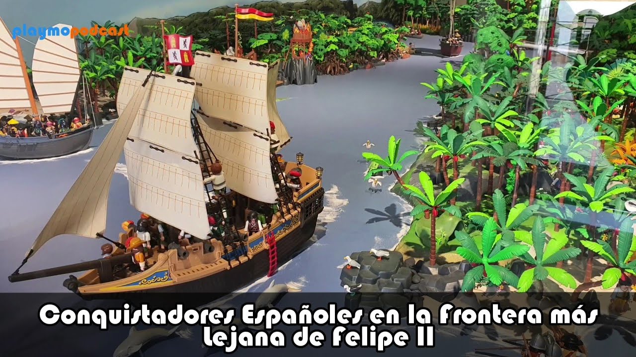 Conquistadores Españoles en Filipinas - Museo Militar Valencia 2024 - Diorama Playmobil Aesclick
