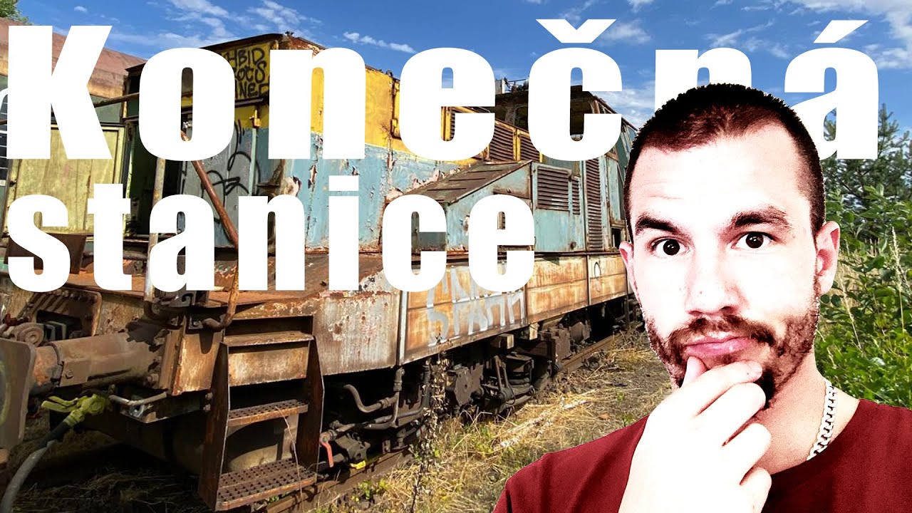 Pohřebiště vlaků Urbex v zakázané oblasti