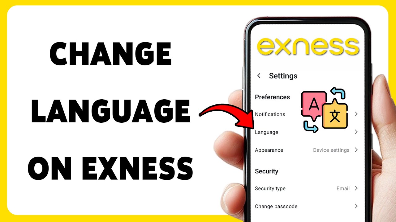 How To Change Language On Exness 2025 | Switch Your Exness Platform Language