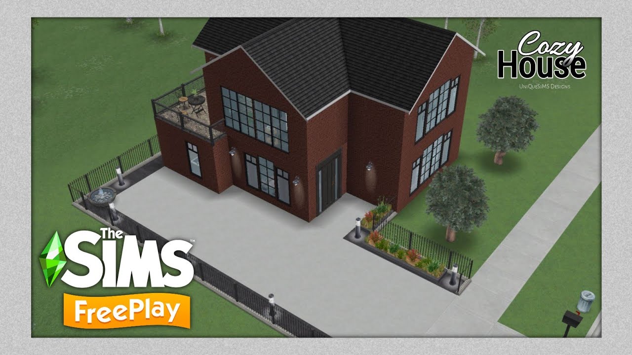 Cozy 2 Bedroom House Design | The Sims FreePlay | House Tour | Floor Plans | UniQueSiMS Designs