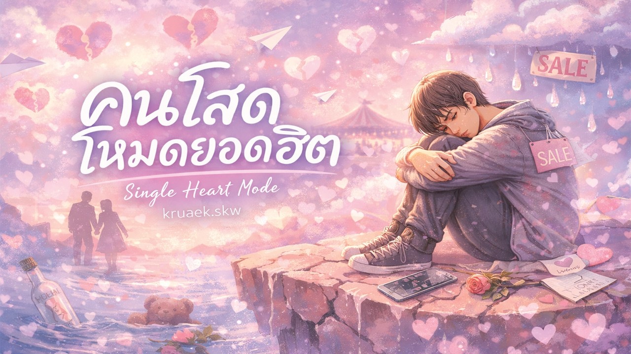 คนโสดโหมดยอดฮิต - kruaek.skw [ OFFICIAL MV] #sakchai #kruaek #เพลงเอไอ #เพลงฮิต #คนโสดโหมดยอดฮิต
