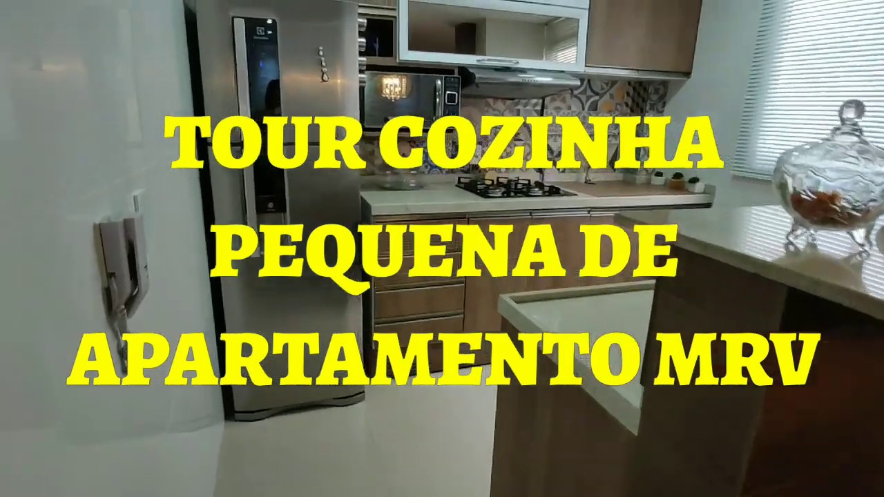 Tour pela Cozinha MRV - apartamento MRV -lavanderia com ALEXA integrada