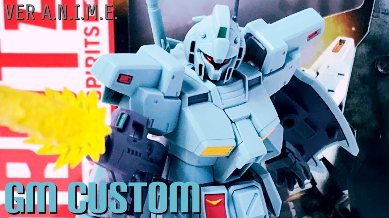 Robot Spirits RGM-79N GM Custom (ver. ANIME) Review