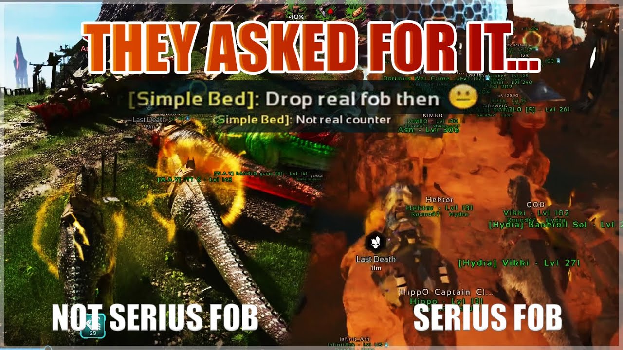 THEY ASKED FOR MORE PVP... | ARK ASCENDED OFFICIAL PVP |