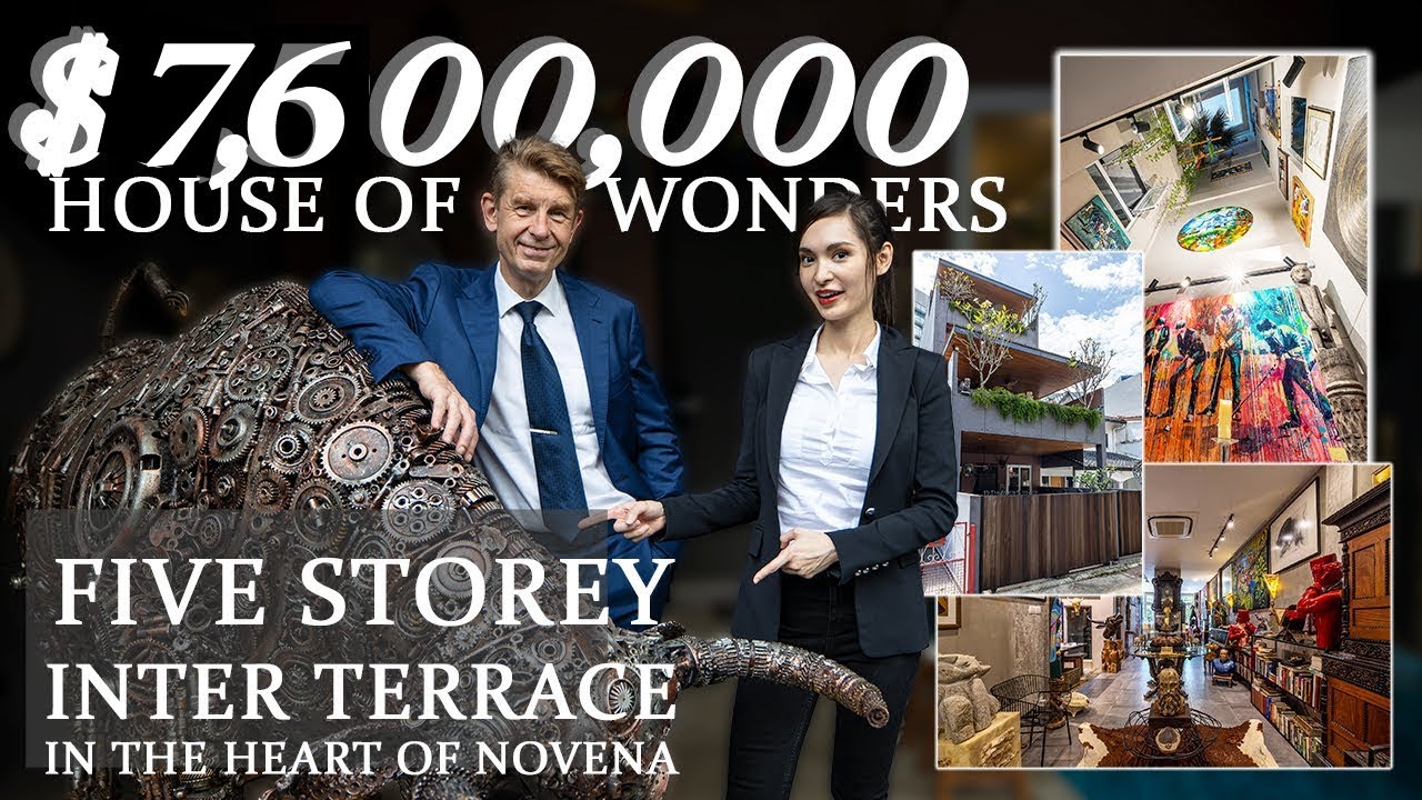 $7.6M 5-Storey Inter-Terrace in Novena | The Novenian House of Wonders