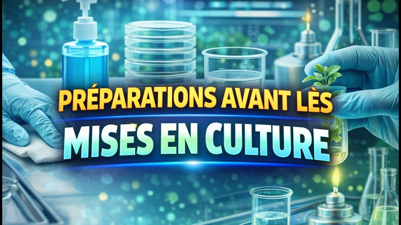 Culture in vitro 2 ( les préparations avant mise en culture (désinfection et MC)) )