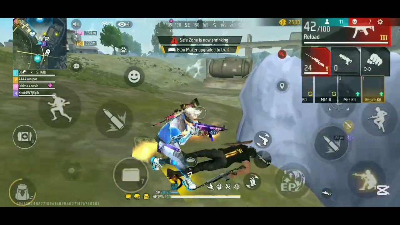 Mi game play is sweet 😊😊😊please subscribe our pace game this free fire 🥰🥰🥰