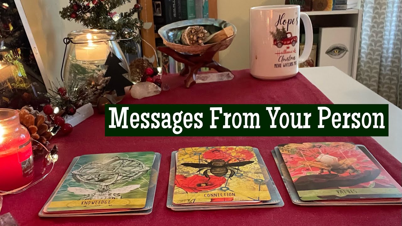 Pick A Card. Messages From Your Person. 💌❤️💌 Timeless Love Reading.