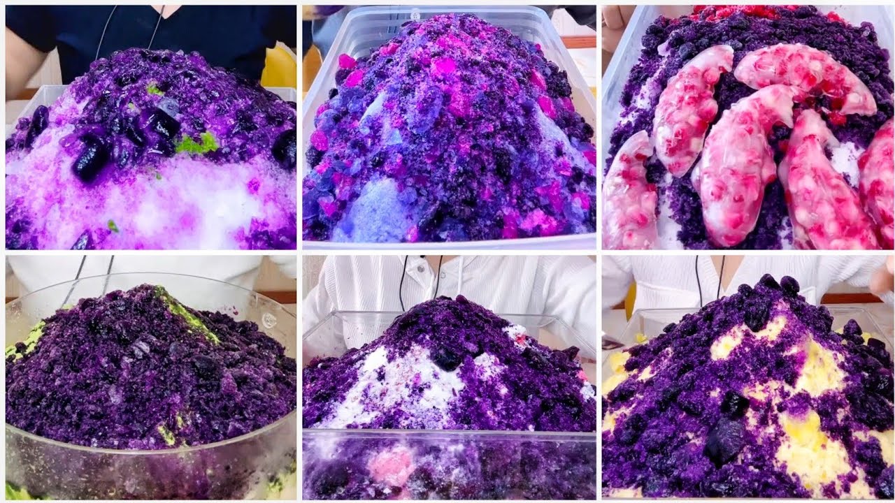 Qian || SHAVED PURPLE ICE || ONLY BITES || ICE SHOP