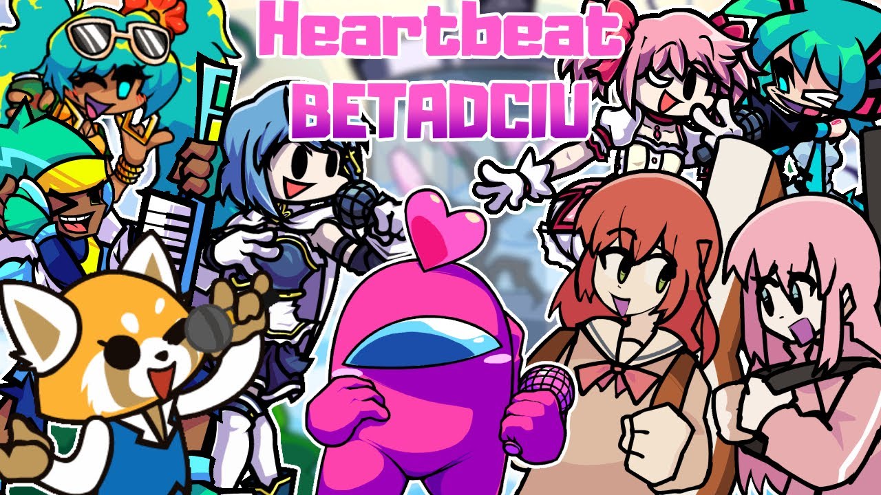 Heartbeat But Every Turn A Different Cover Is Used (FnF Heartbeat Betadciu)