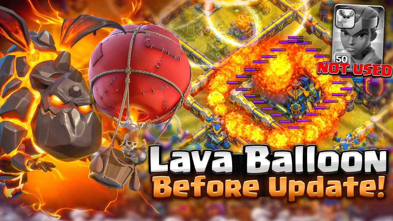 Lava Balloon is best Strategy and DESTROYS TH17 Bases | legends league attacks | Clash Of Clans