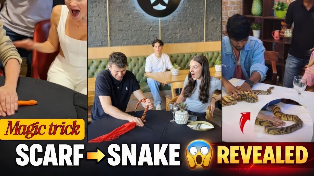 Scraf to Snake Magic Trick Revealed (Subscriber Demanded video) #mentalism @xavier_mortimer 