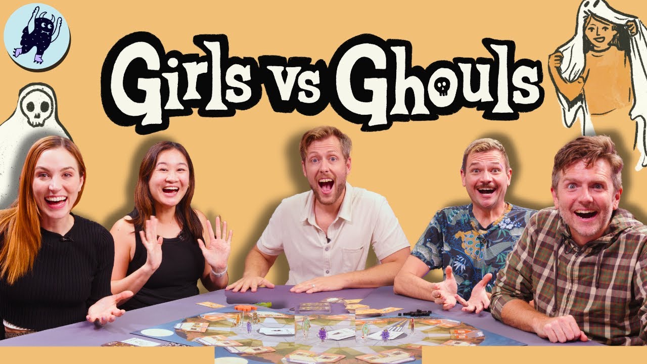 Girls Vs Ghouls Playthrough | New Kickstarter Board Game!