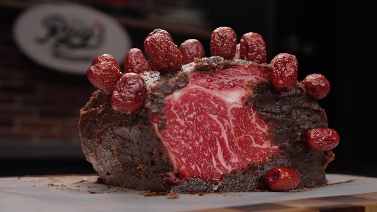 【4K】棗泥熟成！絕對不能錯過的最簡單家庭版烤牛肉！|燕子堡Ray's BBQ