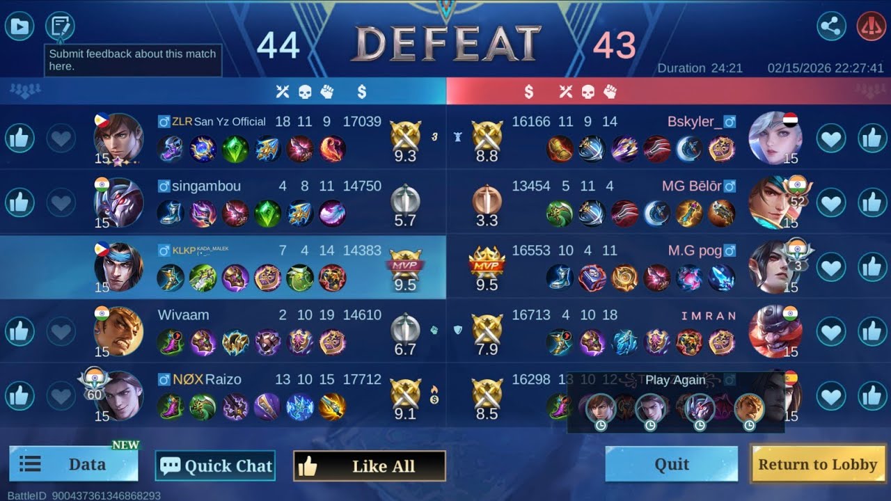 Mobile Legends LIVE streaming 😎