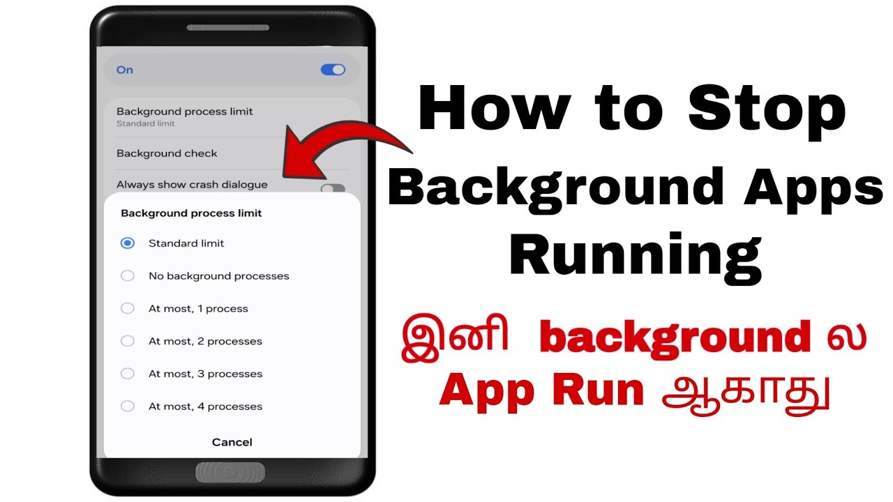 How to Stop Background Apps Running in Android Mobile | ThilakTech