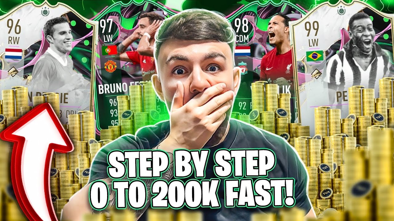 How to Make 200k Coins FAST?! (FIFA 23 BEST SNIPING FILTERS) *step by step 0-200k*