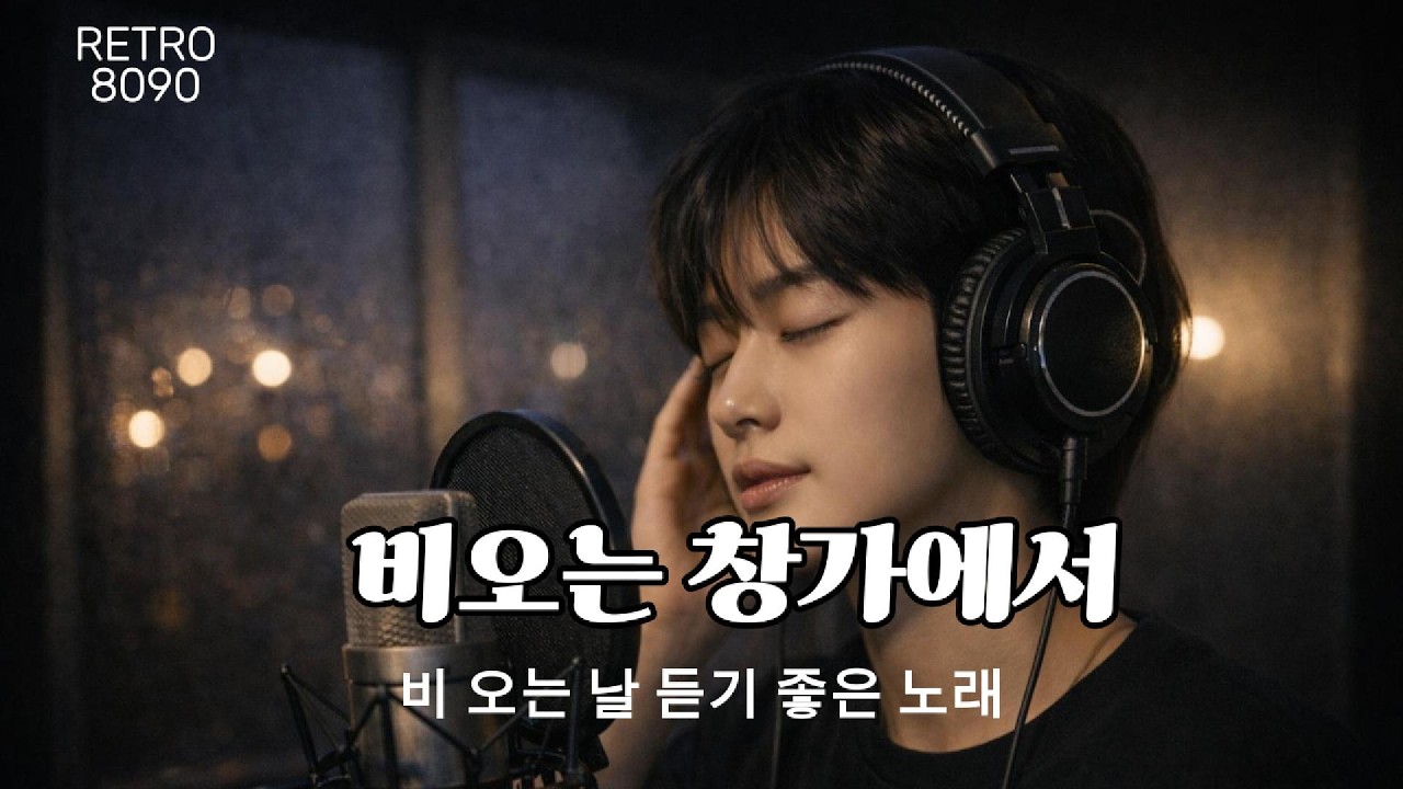 비오는 창가에서 | 비 오는 날 듣기 좋은 노래 🌧️ 8090 감성 이별 플레이리스트 | 창밖을 보며 듣는 추억의 감성