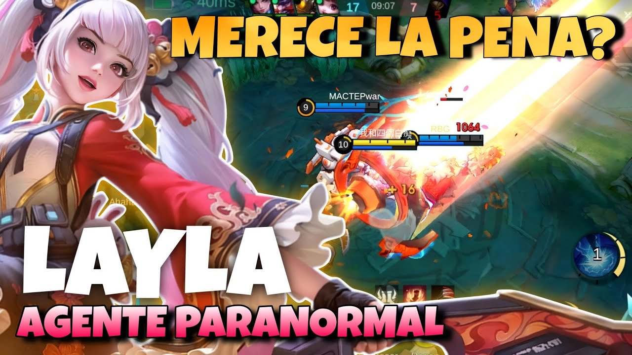NUEVA COLLECTOR - LAYLA AGENTE PARANORMAL! MERECE LA PENA COMMPRARLA? MLBB ESPAÑOL