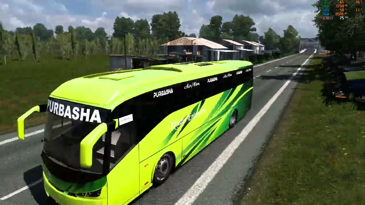 Euro Truck Simulator 2 BD BUS MOD BY DBCS
