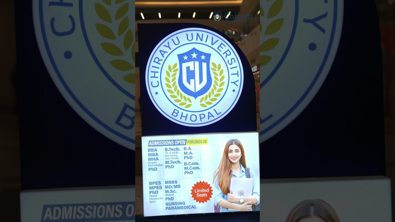 Meet Chirayu University at DB Mall , Bhopal