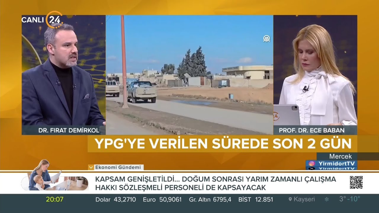 Ece Baban ile “Mercek” – YPG’ye Verilen Sürede Son 2 Gün – 22 01 2026