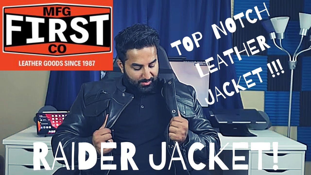 FIRST MANUFACTURING CO | MFG CO | RAIDER | BEST LEATHER JACKET FOR THE MONEY