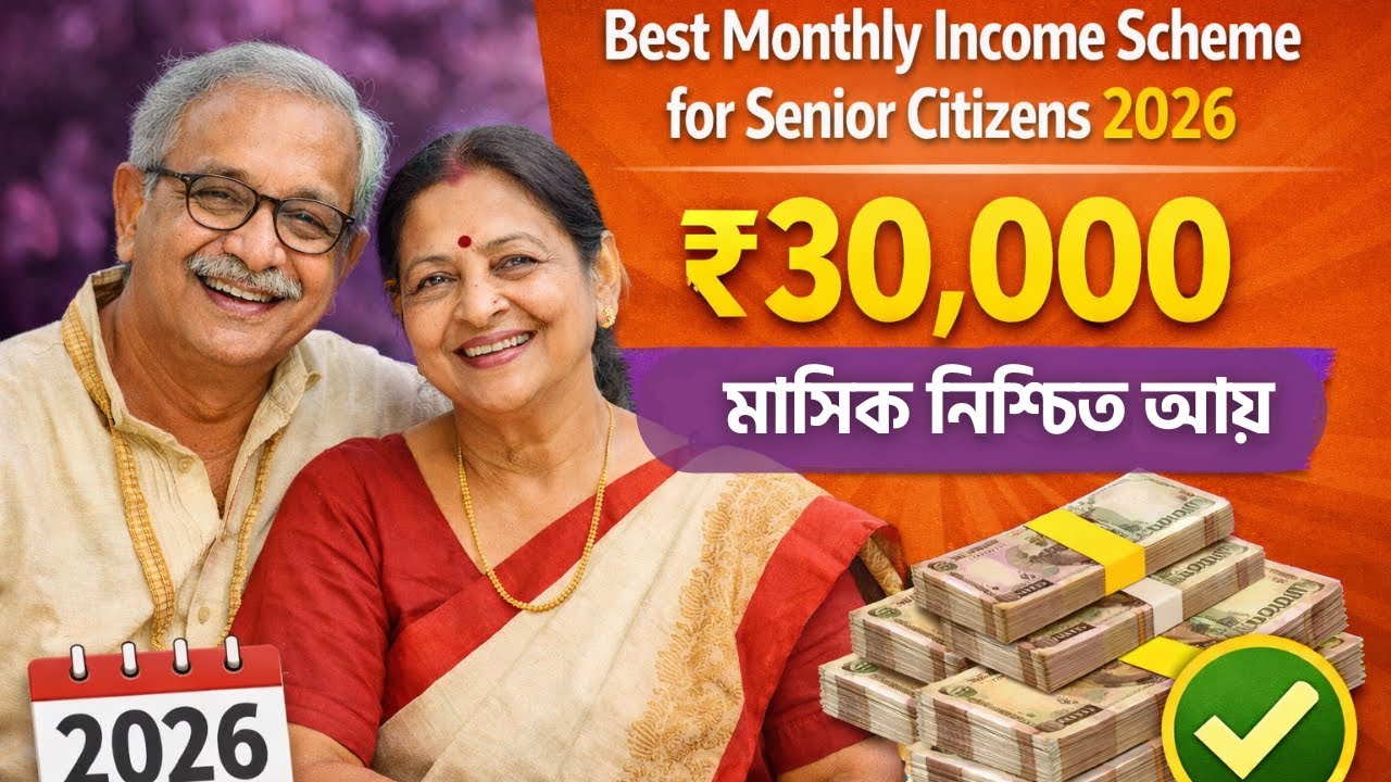 Safe ₹30,000 Monthly Income After Retirement | ঝুঁকি কম, আয় নিশ্চিত