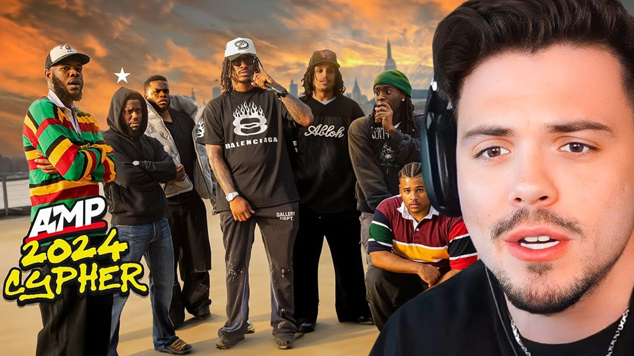 FaZe Adapt Reacts To AMP FRESHMAN CYPHER 2024