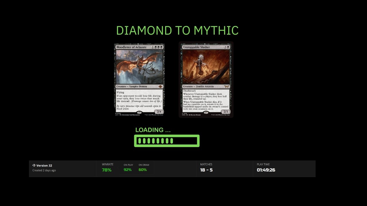 Orzhov Demons Diamond To Mythic Climb