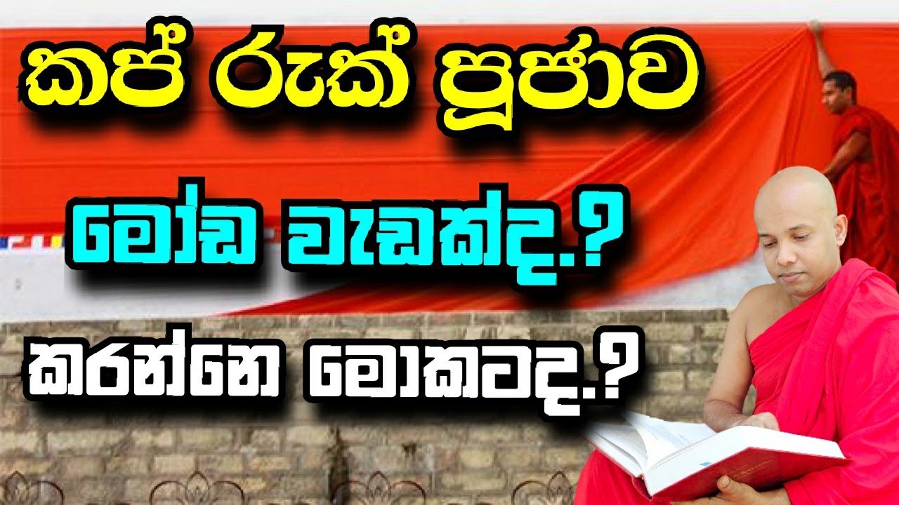 කප් රුක් පූජාව මෝඩ වැඩක්ද..? තේරුම මොකක්ද...?ඇත්ත දැනගන්න..polgahawela Amarawansha Thero