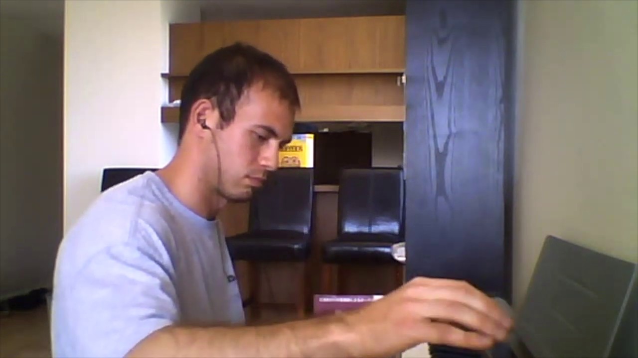 Opening - Bombing Mission from Final Fantasy VII, my own piano arrangement (re-synced audio)